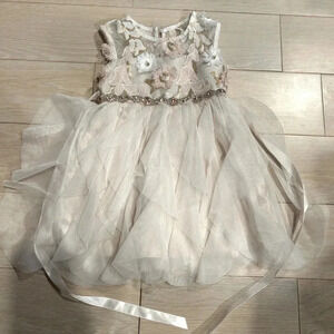 Rare editions embroidered floral fancy‎ dress